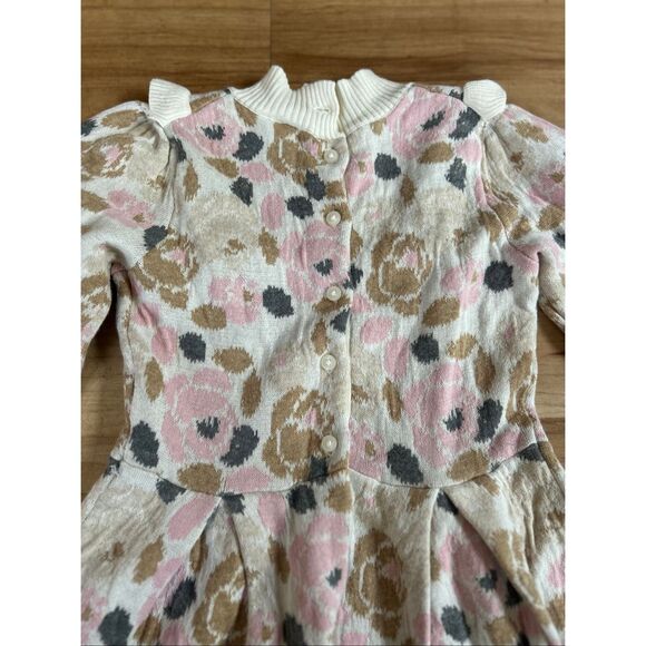 Janie and Jack Floral Sweater Dress - Picture 8 of 8